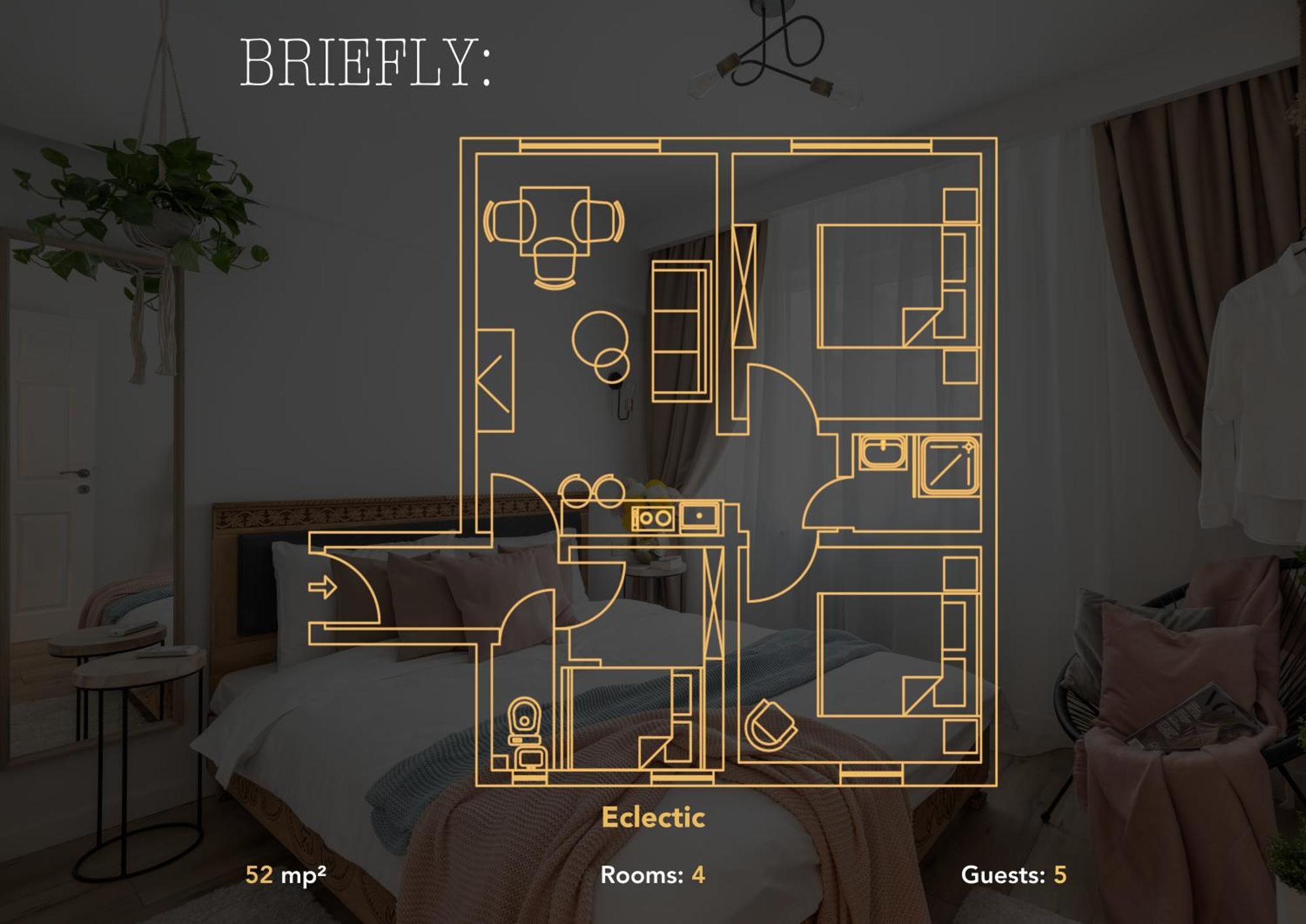 Eclectic 3 Bedroom Calea Victoriei By Urbanesq Букурещ Екстериор снимка